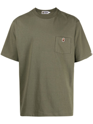 

Logo-patch cotton T-shirt, A BATHING APE® Logo-patch cotton T-shirt