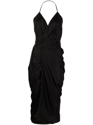 

Laura gathered midi dress, Rick Owens Laura gathered midi dress