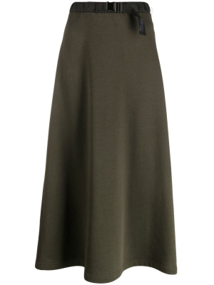 

Belted jersey midi skirt, Moncler Belted jersey midi skirt