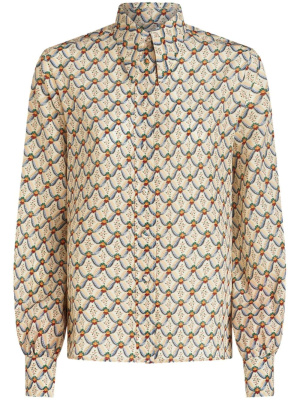 

Floral-print silk shirt, ETRO Floral-print silk shirt