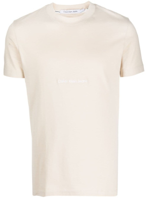 

Logo-print cotton T-shirt, Calvin Klein Jeans Logo-print cotton T-shirt