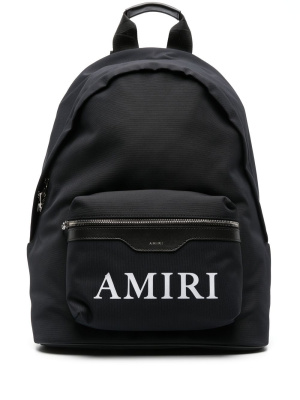 

Logo-print zip-up backpack, AMIRI Logo-print zip-up backpack