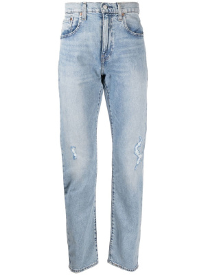

Ripped-detailing straight-leg jeans, Levi's Ripped-detailing straight-leg jeans