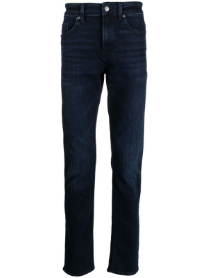 

Logo-patch slim-cut jeans, BOSS Logo-patch slim-cut jeans