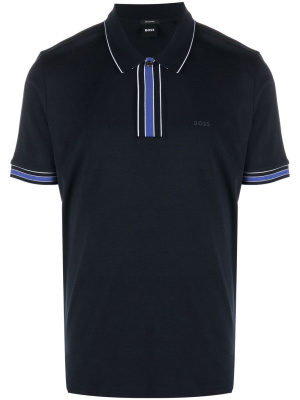 

Embroidered-logo cotton polo shirt, BOSS Embroidered-logo cotton polo shirt