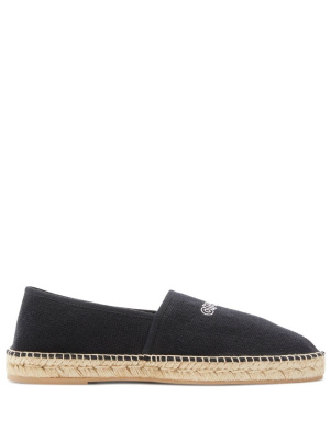 

Logo-embroidered canvas espadrilles, Off-White Logo-embroidered canvas espadrilles