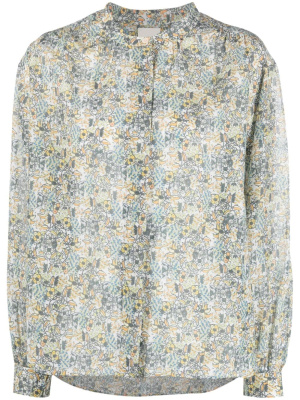 

Graphic-print long-sleeve shirt, ISABEL MARANT Graphic-print long-sleeve shirt