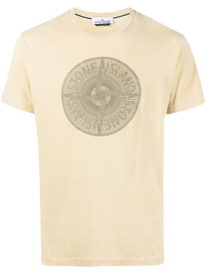 

Logo-print cotton T-shirt, Stone Island Logo-print cotton T-shirt