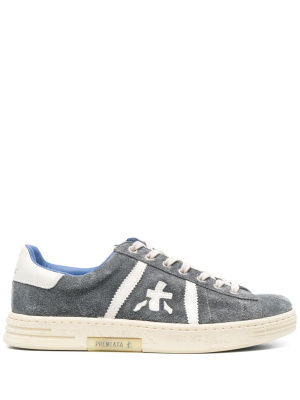 

Russell logo-patch sneakers, Premiata Russell logo-patch sneakers