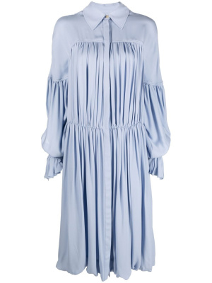 

Colleen silk midi dress, KHAITE Colleen silk midi dress