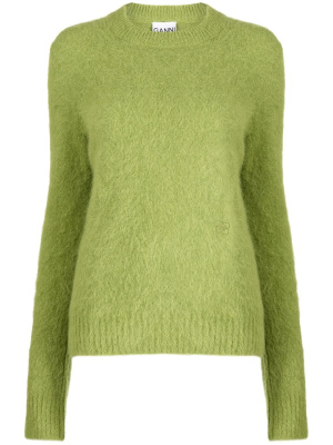 

Brushed knitted top, GANNI Brushed knitted top