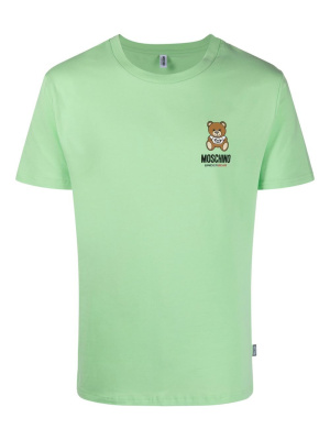 

Logo-print cotton T-shirt, Moschino Logo-print cotton T-shirt