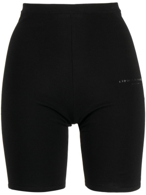 

Logo-print elasticated shorts, Alexander Wang Logo-print elasticated shorts
