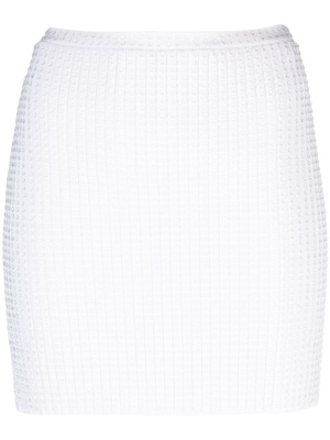 

Crystal-embellished high-waist skirt, Alexander Wang Crystal-embellished high-waist skirt