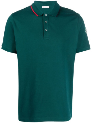 

Logo-patch polo T-shirt, Moncler Logo-patch polo T-shirt