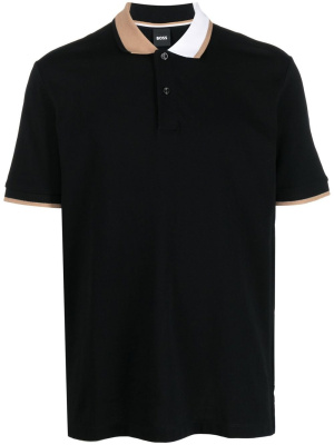 

Two-tone collar polo shirt, BOSS Two-tone collar polo shirt