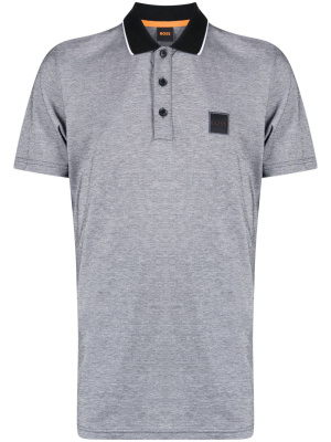 

Logo-embossed cotton polo shirt, BOSS Logo-embossed cotton polo shirt