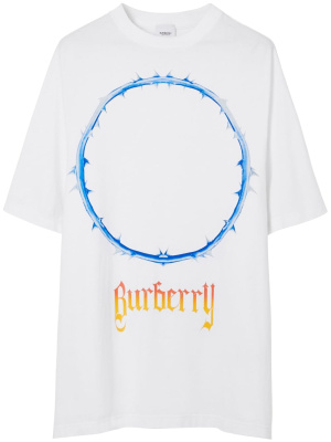 

Logo-print cotton T-shirt, Burberry Logo-print cotton T-shirt