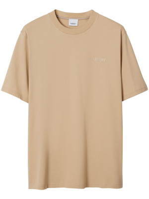 

Logo print crew-neck T-shirt, Burberry Logo print crew-neck T-shirt