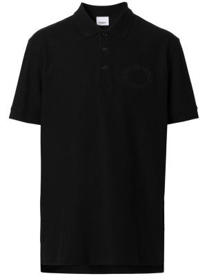 

Oak Leaf Crest cotton piqué polo shirt, Burberry Oak Leaf Crest cotton piqué polo shirt