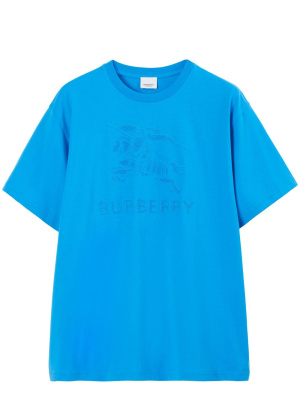 

Equestrian Knight-motif cotton T-shirt, Burberry Equestrian Knight-motif cotton T-shirt
