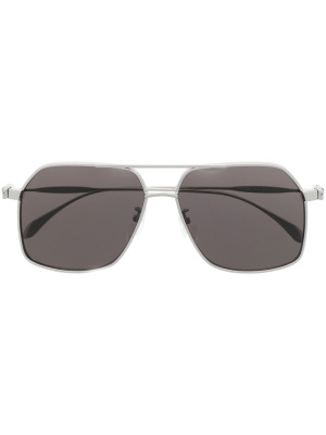 

Pilot frame sunglasses, Alexander McQueen Eyewear Pilot frame sunglasses