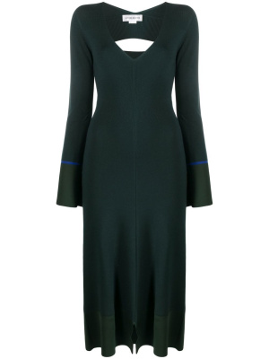 

Cut-out knitted midi dress, Victoria Beckham Cut-out knitted midi dress
