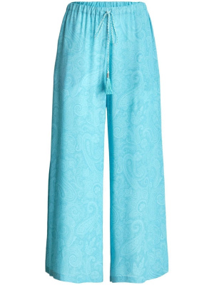 

Paisley-print cropped trousers, ETRO Paisley-print cropped trousers