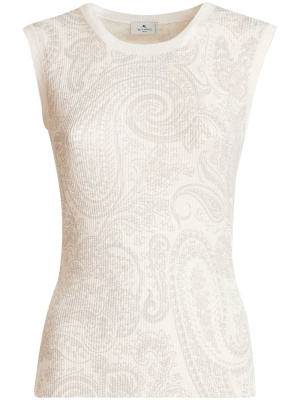 

Paisley-print vest, ETRO Paisley-print vest