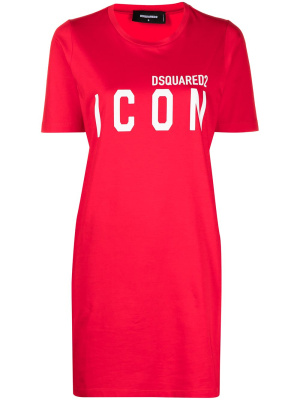 

Icon print T-shirt dress, Dsquared2 Icon print T-shirt dress