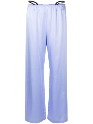 

Crystal thong silk trousers, Alexander Wang Crystal thong silk trousers