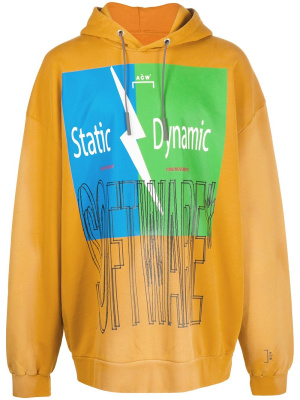 

Software print hoodie, A-COLD-WALL* Software print hoodie