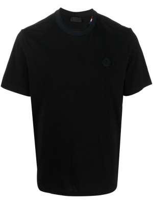 

Logo-patch cotton T-shirt, Moncler Logo-patch cotton T-shirt