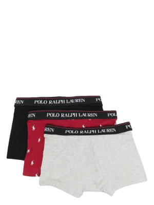 

Logo-waistband boxers set of 3, Polo Ralph Lauren Logo-waistband boxers set of 3