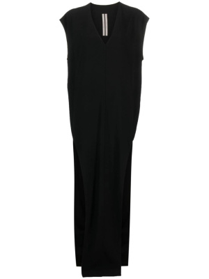 

V-neck floor-length dress, Rick Owens V-neck floor-length dress