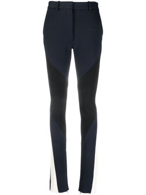 

Side stripe-detail trousers, Victoria Victoria Beckham Side stripe-detail trousers