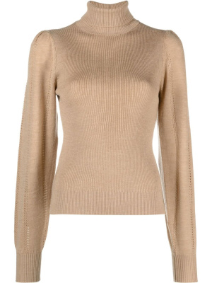 

Roll-neck merino jumper, GANNI Roll-neck merino jumper