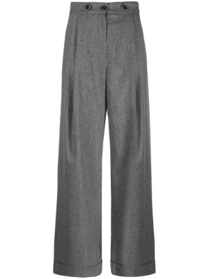 

High-waisted wide-leg trousers, Emporio Armani High-waisted wide-leg trousers