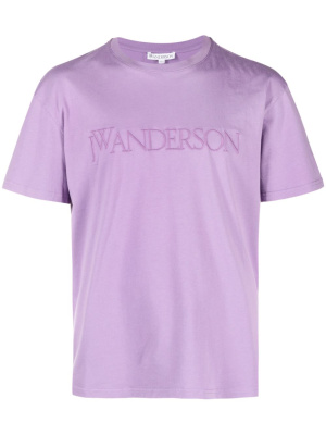 

Logo-embroidered cotton T-shirt, JW Anderson Logo-embroidered cotton T-shirt