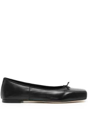 

Square-toe leather ballerina shoes, Alexander Wang Square-toe leather ballerina shoes