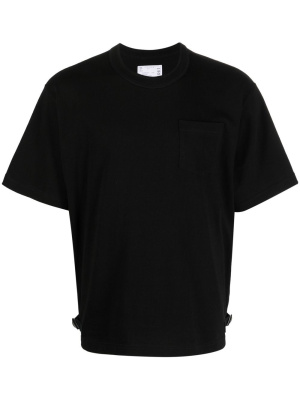 

Buckled short-sleeve T-shirt, Sacai Buckled short-sleeve T-shirt