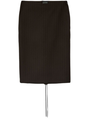 

Striped pencil skirt, Jean Paul Gaultier Striped pencil skirt