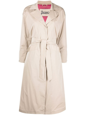 

Belted single-breasted trenchcoat, Herno Belted single-breasted trenchcoat