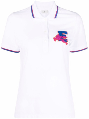 

Short-sleeve polo top, ETRO Short-sleeve polo top
