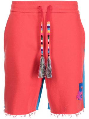 

Pegaso panelled shorts, ETRO Pegaso panelled shorts