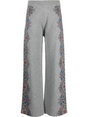 

Graphic-print knitted trousers, ETRO Graphic-print knitted trousers