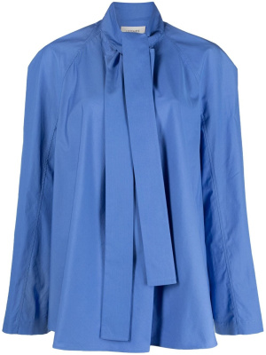 

Ascot cotton-poplin blouse, Lemaire Ascot cotton-poplin blouse