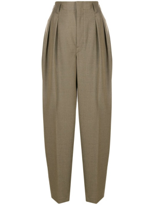 

Pleated wool-blend trousers, Lemaire Pleated wool-blend trousers