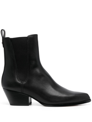 

Pointed-toe leather ankle boots, Michael Michael Kors Pointed-toe leather ankle boots