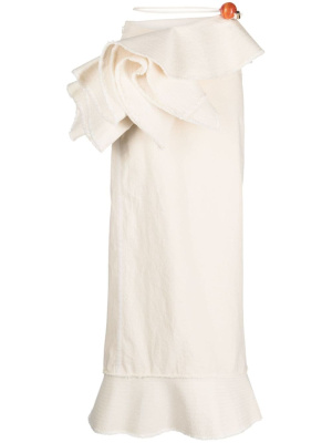 

La Jupe Artichaut maxi skirt, Jacquemus La Jupe Artichaut maxi skirt